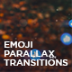 Parallax Emoji Transitions - VideoHive Item for Sale