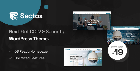 Sectox - CCTV & SecurityTheme
