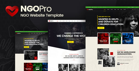 Bootstrap Ngo Website Template Free Download