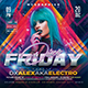 Disco Friday Flyer Template - GraphicRiver Item for Sale