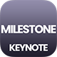 Milestone - Keynote Infographics Slides - GraphicRiver Item for Sale