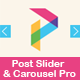 Post Slider and Post Carousel with Widget - CodeCanyon Item for Sale