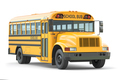 School bus isolated on white background. - PhotoDune Item for Sale