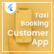 Flutter app - Taxi-booking app customer side with search, chatting, notifications & history features - CodeCanyon Item for Sale