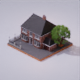 England House - 3DOcean Item for Sale