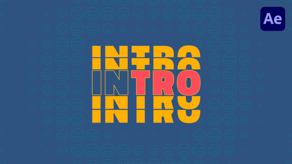 Rhythmic Typography Intro alt