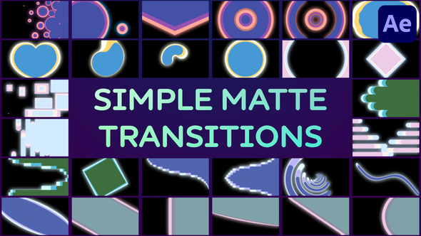 Simple Matte Transitions | After Effects alt