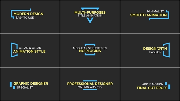 Smooth Titles | FCPX alt