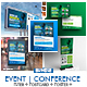 Event/Summit/Conference Print Template Bundle - GraphicRiver Item for Sale