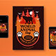 Orange Modern Animal Day Flyer Set - GraphicRiver Item for Sale