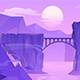 Game Background Cliff - GraphicRiver Item for Sale