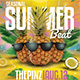 Seasonal Themed Summer Party Flyer - GraphicRiver Item for Sale