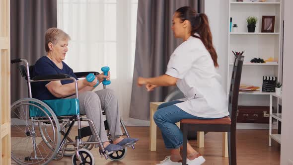 Nurse Helping with Recovery