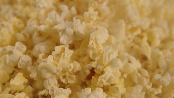 Texture of Appetizing Popcorn