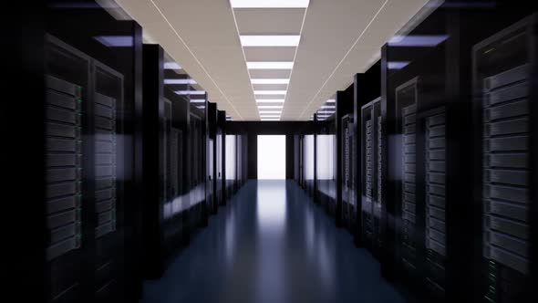 Walkthrough Server Rack Room