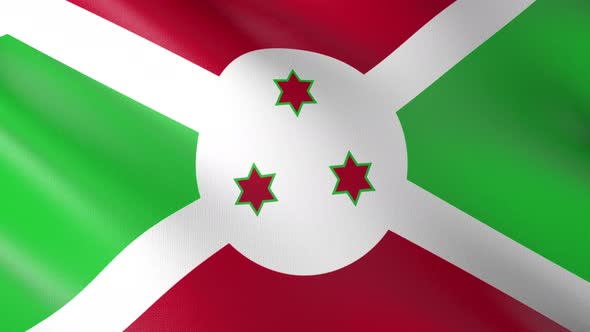 Flag of The Burundi