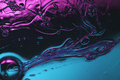 abstract liquid shapes on dark background with neon colors - PhotoDune Item for Sale
