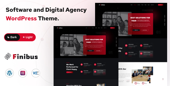 Finibus - Software and Digital AgencyTheme