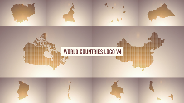 World Countries Logo & Titles V4