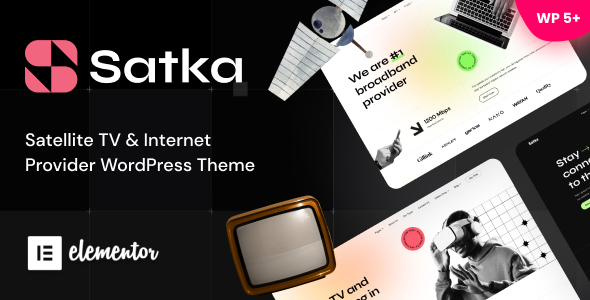 Satka - Satellite TV & Internet ProviderTheme