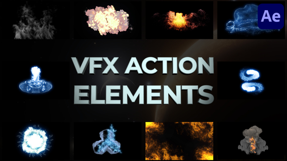 VFX Action Elements for After Effects alt
