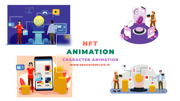 NFT  Character Animation Scene