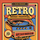 Retro Music Vinyl Festival - GraphicRiver Item for Sale