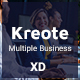 Kreote - Consulting Business XD Template - ThemeForest Item for Sale