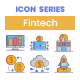 80 Fintech (V2021) Icons | Dazzle Series - GraphicRiver Item for Sale