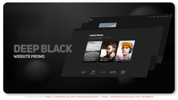 Deep Black Website Promo