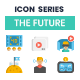80 The Future Icons | Pasteline Series - GraphicRiver Item for Sale