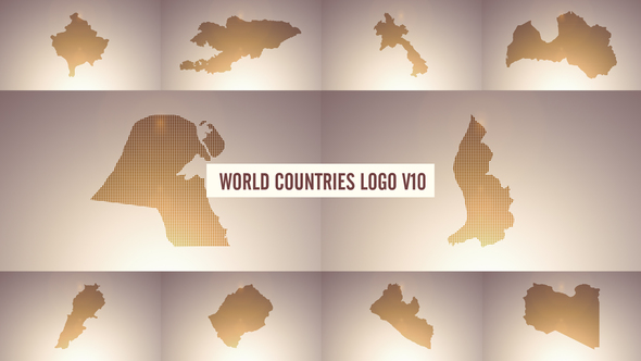 World Countries Logo & Titles V10