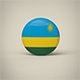Rwanda Badge - 3DOcean Item for Sale