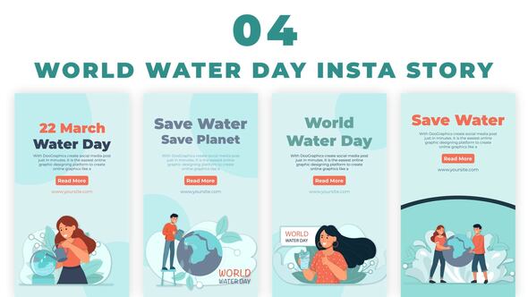 World Water Day Instagram Story