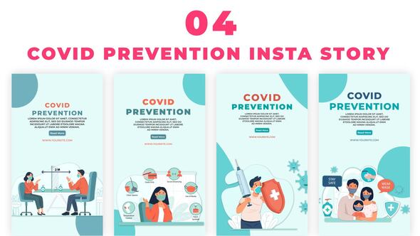 Easy way Covid Prevention Instagram Story