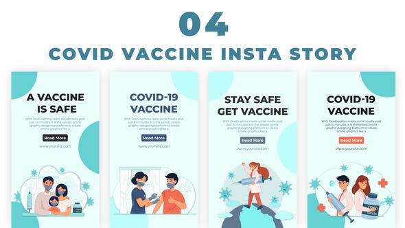 Get Covid Vaccine Stay Safe Instagram Story