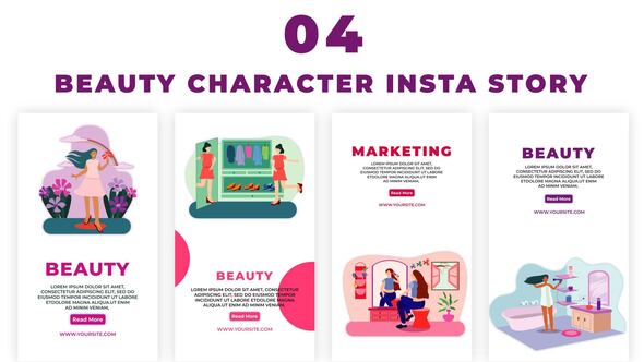 Beauty Product Marketing Instagram Story