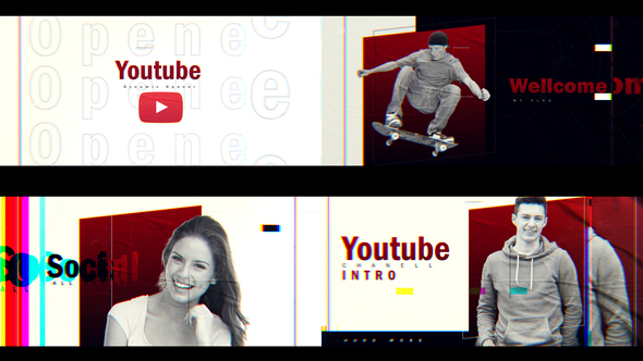 youtube opener 19909261 videohive free download after effects templates