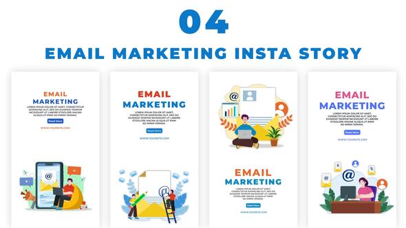 Digital Email Marketing Instagram Story