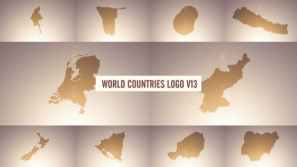 World Countries Logo & Titles V13