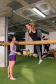 young sporty couple do functional training at gym - PhotoDune Item for Sale