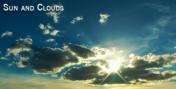 Sun And Clouds Time Lapse