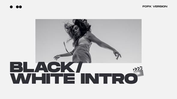 Intro Black & White (FCPX) alt