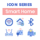 70 Smart Home Icons | Indigo Series - GraphicRiver Item for Sale