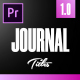 Journal Titles For Premiere Pro - VideoHive Item for Sale