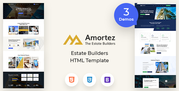 Amortez – Real Estate Group HTML Template