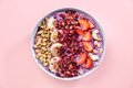 Fruity healthy muesli bowl on table - PhotoDune Item for Sale