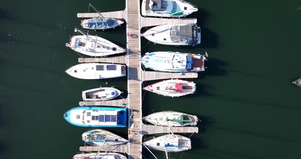 Drone footage of Liverpool Coburg Dock