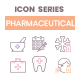 85 Pharmaceutical Line Icons - GraphicRiver Item for Sale