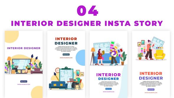 Creative Interior Designer Instagram Story